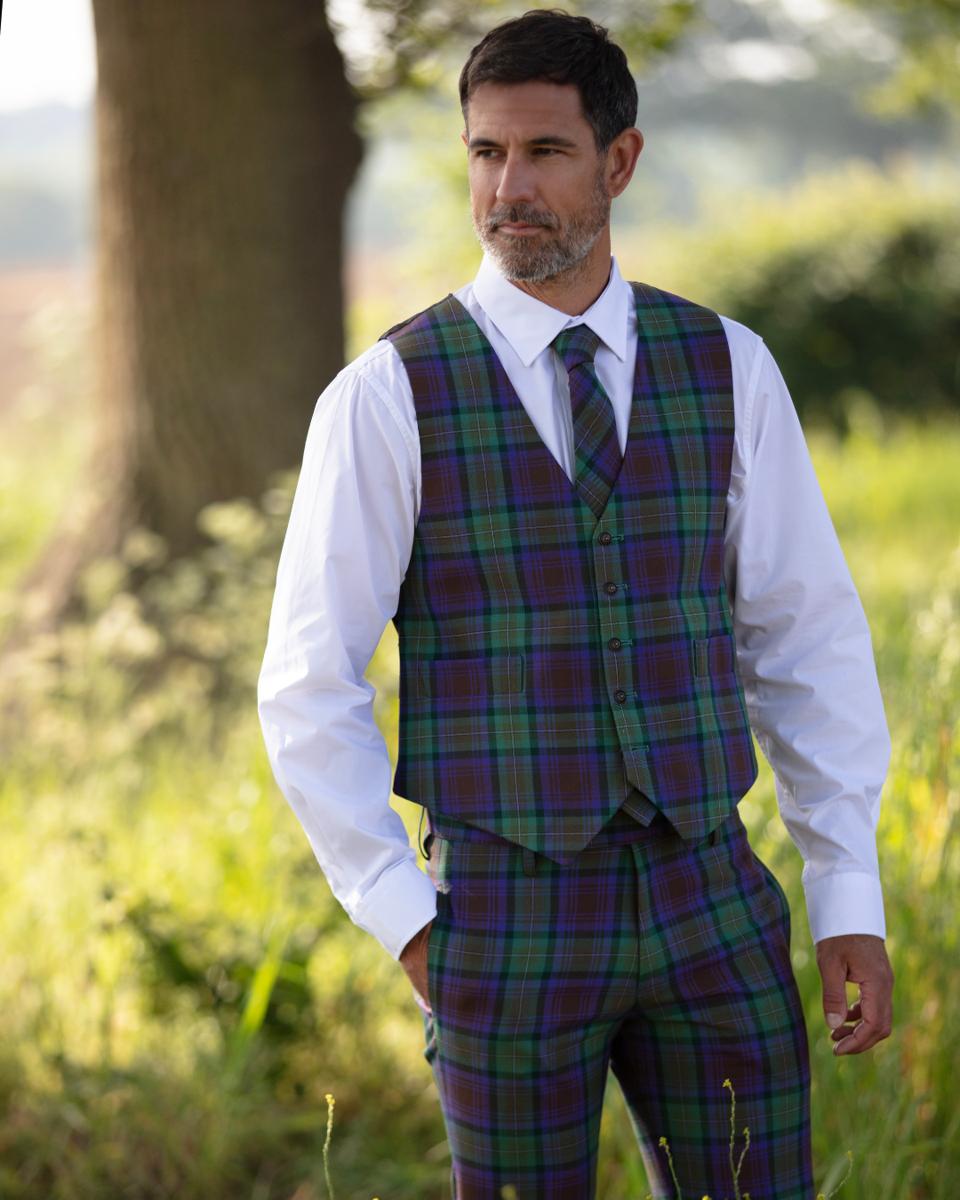 Mens Tartan Waistcoat – Isle of Skye
