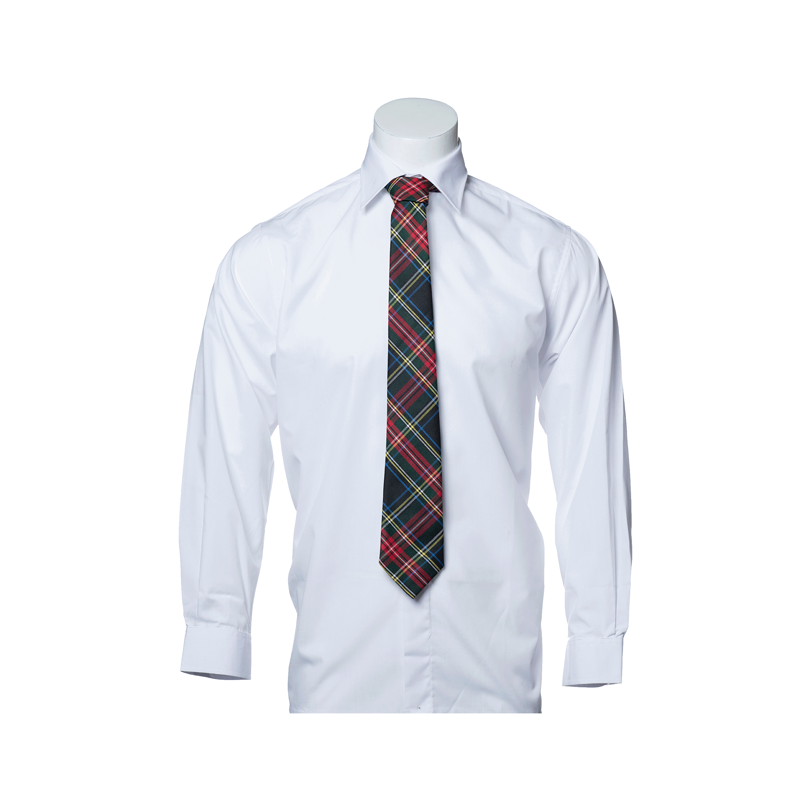 Mens Scottish Tartan Tie - Black Stewart