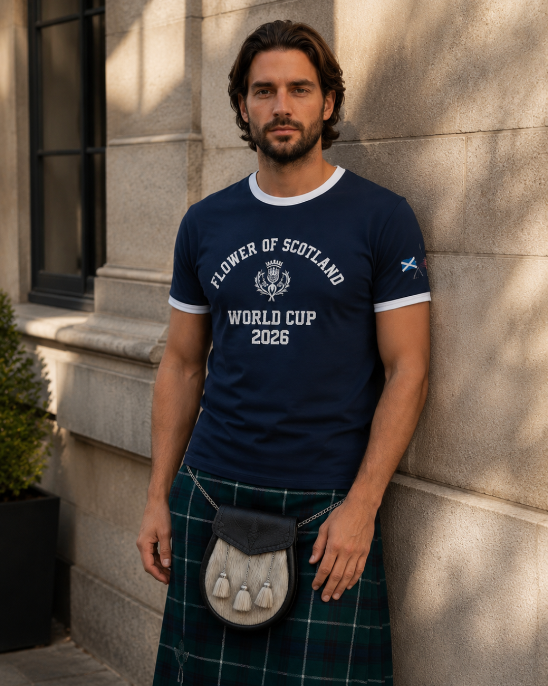 Unisex Flower of Scotland World Cup T-shirt