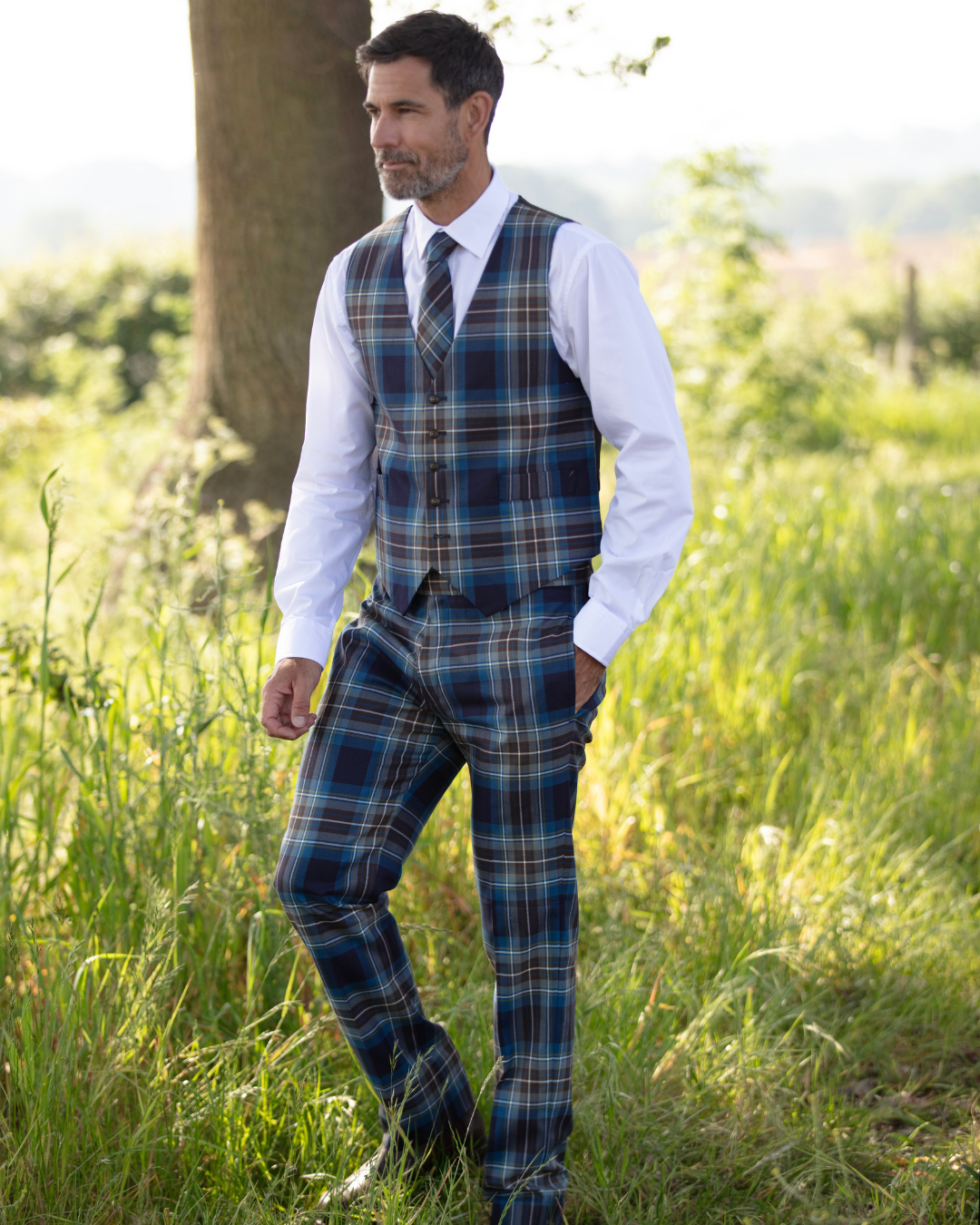 Mens Tartan Trouser - Holyrood
