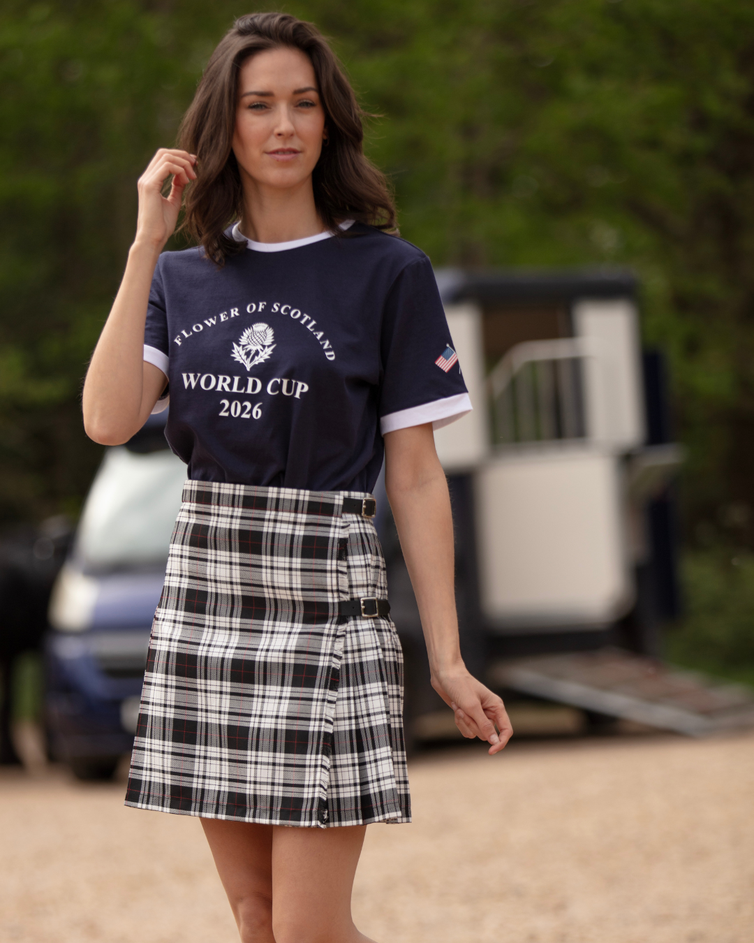 Unisex Flower of Scotland World Cup T-shirt