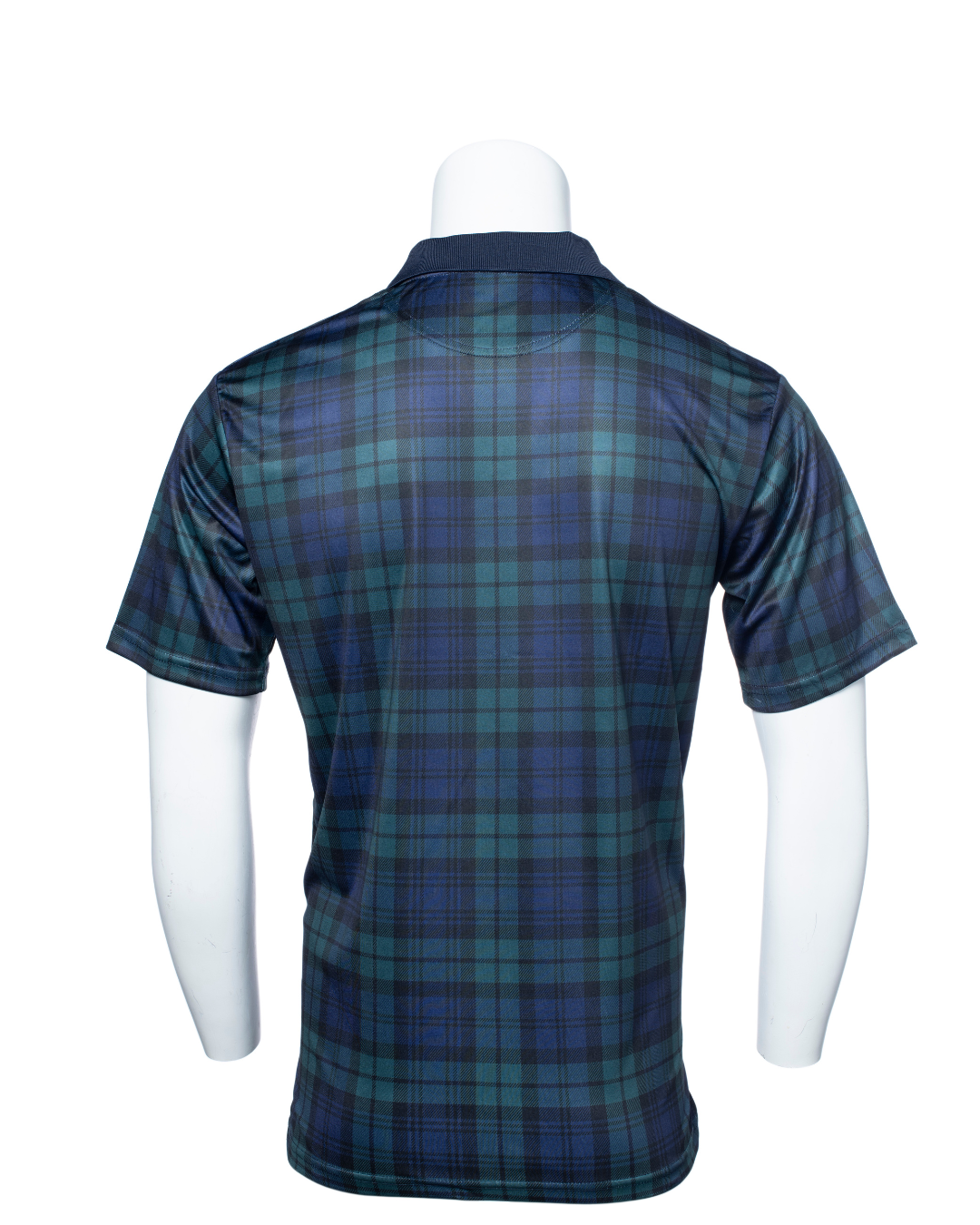 Royal & Plaid x Murray Golf Tartan Polo - Black Watch