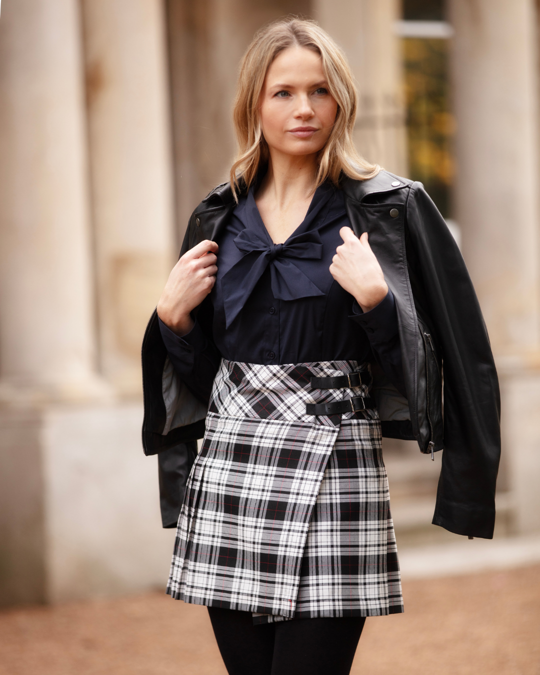 Womens Tartan Billie Kilt - Menzies